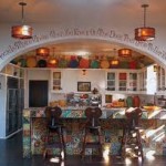 Mexican Tiled Breakfast Bar
